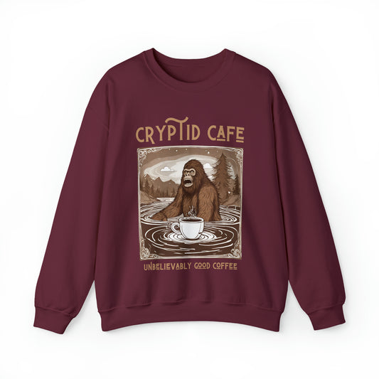 Wading Bigfoot • Unisex Heavy Blend™ Crewneck Sweatshirt