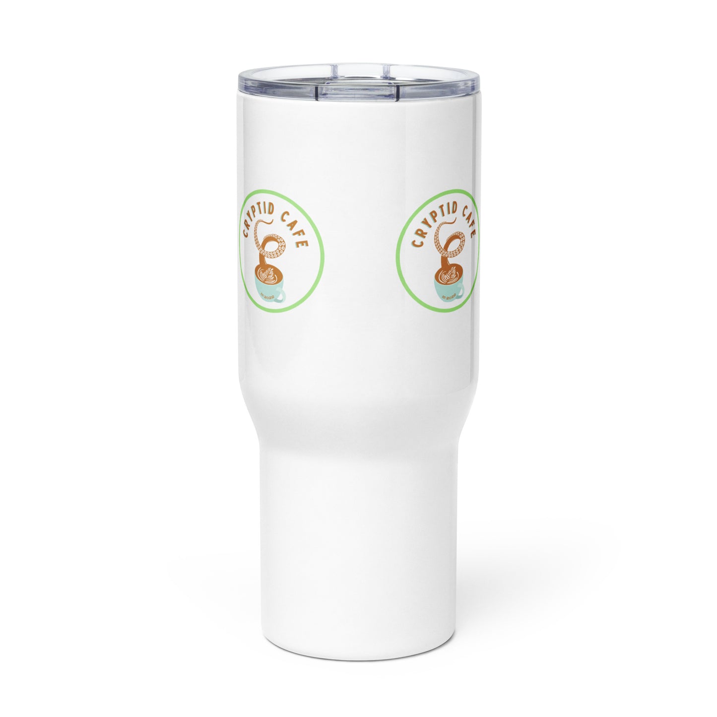 LOGO • Travel mug with a handle