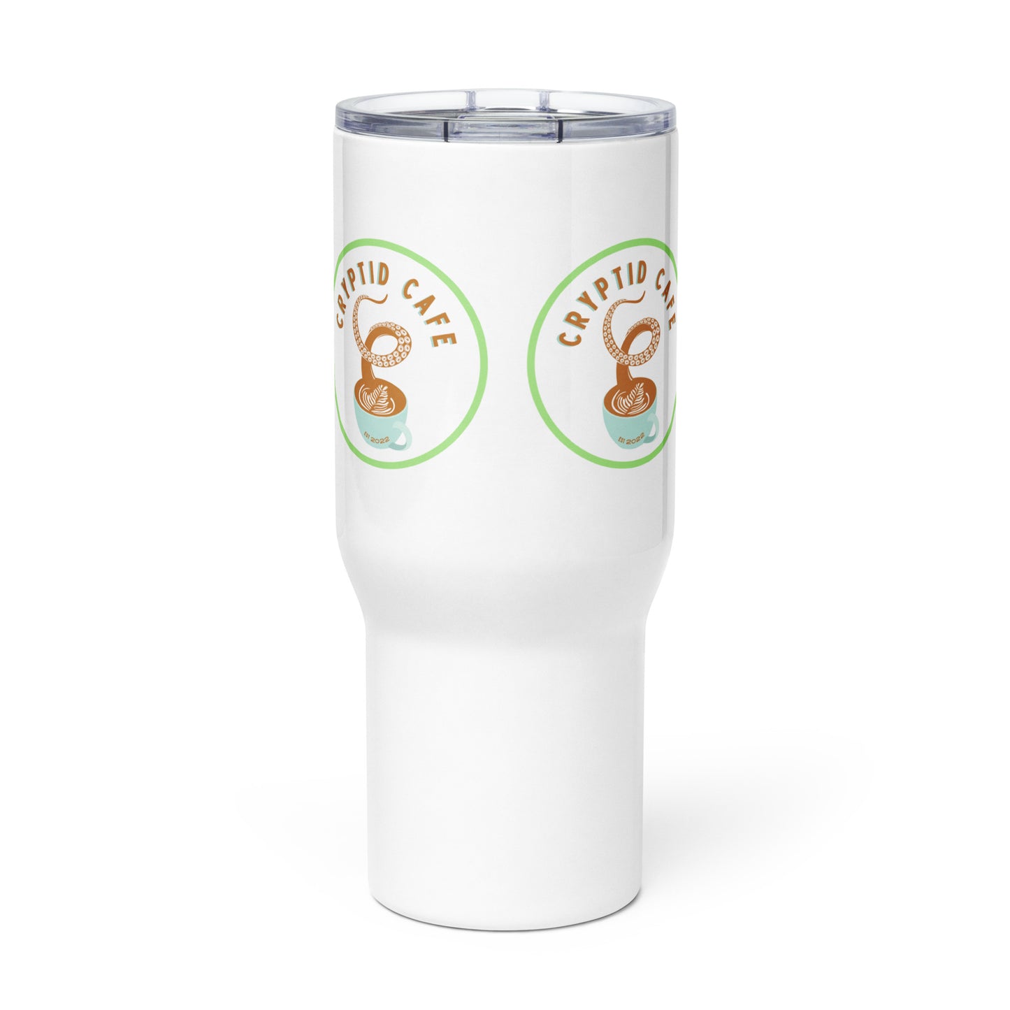 LOGO • Travel mug with a handle